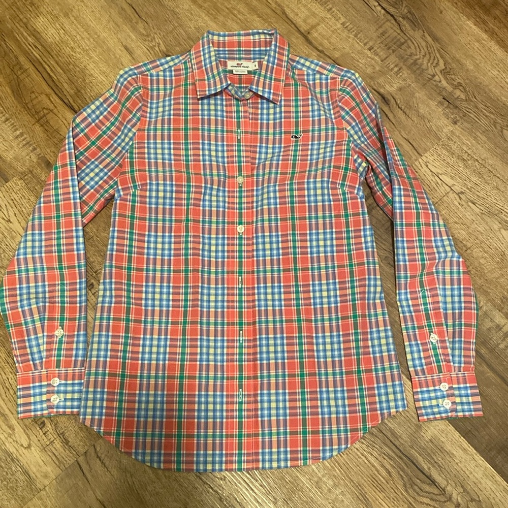 Vineyard Vines Womens Button Down 0